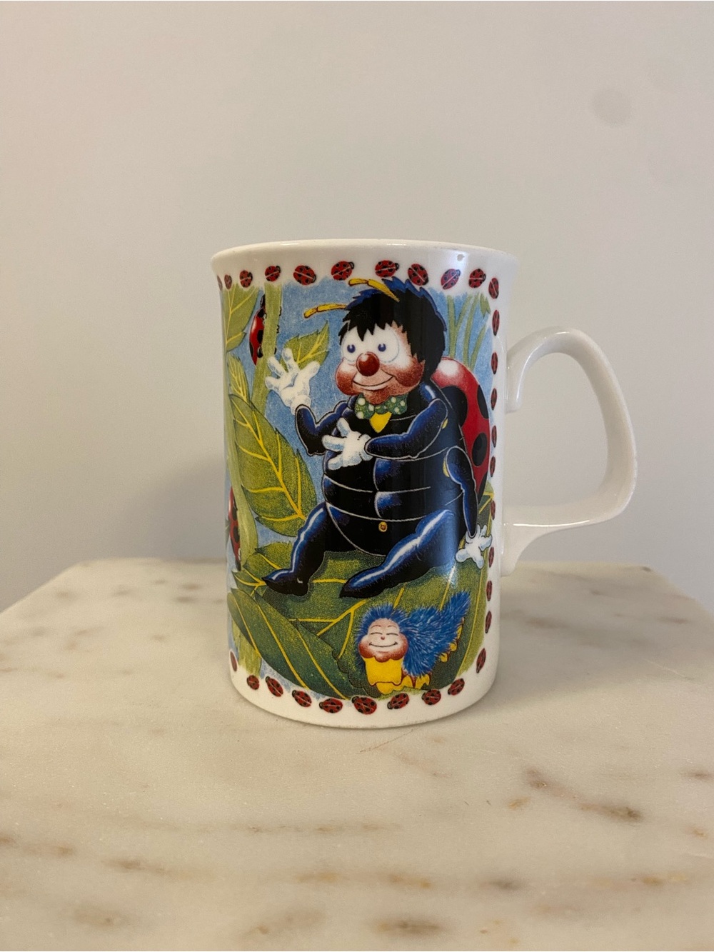 Duchess Fun Iadybug Bone China Mugs, Made in England,
